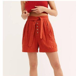Free People Thea Tie Shorts Size Medium